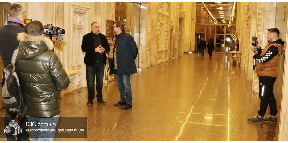 В новый фильм Евгения Киселева войдет рассказ о еврейской общине Днепра