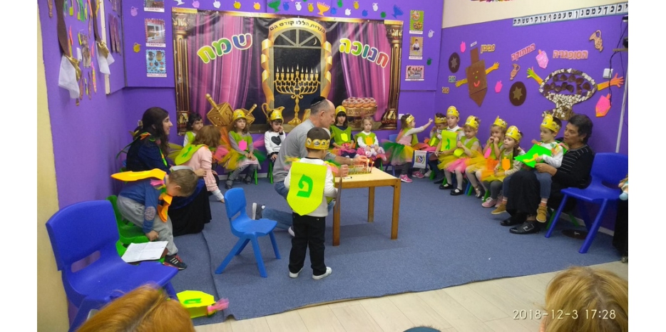 Хайфа передает ханукальный привет Днепру