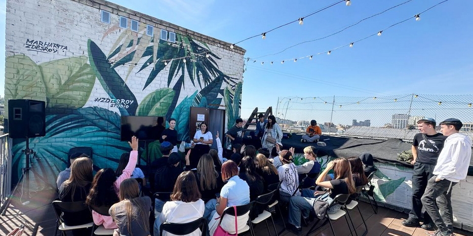 Кино под открытым небом: встреча программы JBBBS