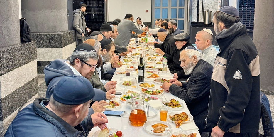 Фарбренген в честь Дня йорцайт праматери Рахель