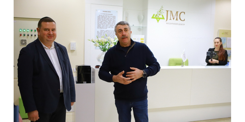 Известный украинский педиатр доктор Комаровский посетил «JMC»