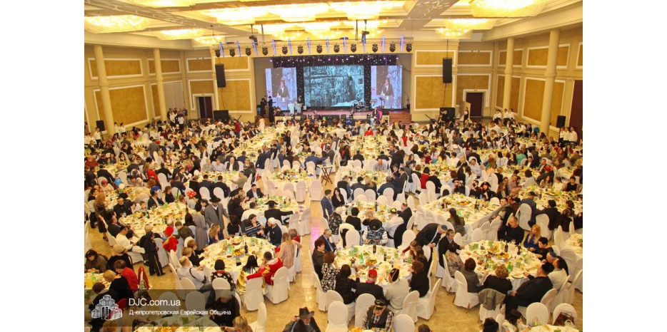 Главный Пурим общины. Прием и чтение Мегилат Эстер