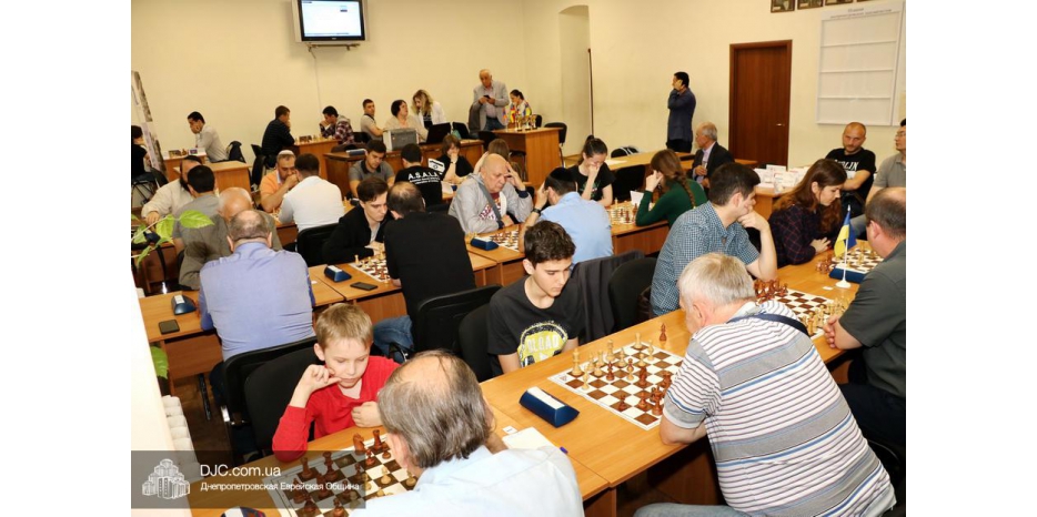 Шахматный турнир национальных общин Днепра – евреи заняли только третье место