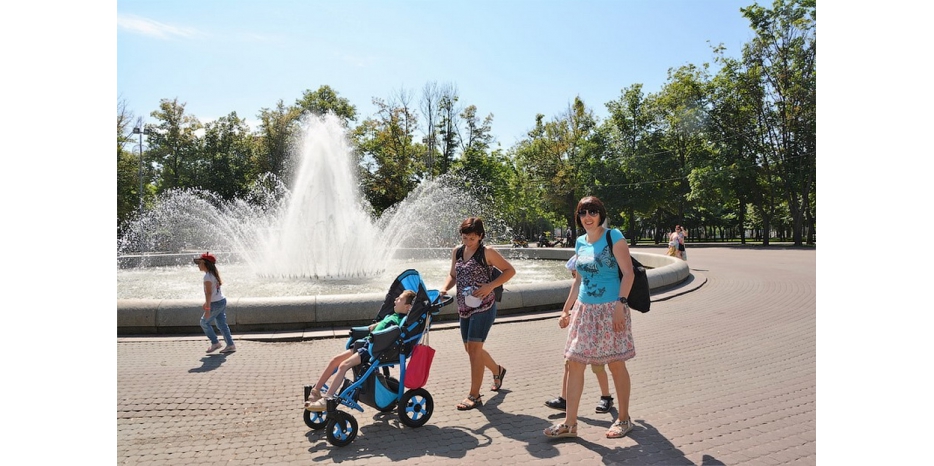 Воспитанники ОРЦ «Маале» посетили инклюзивный парк Днепра