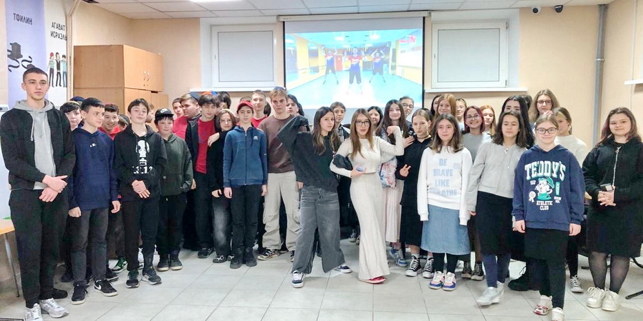 Ученики лицея №144 приняли участие в праздновании Всемирного дня здоровья