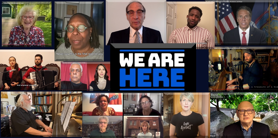 Видеозапись события «We Are Here: A Celebration of Resilience