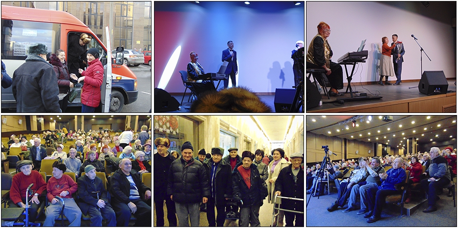 Жильцы «Бейт Барух» посетили концерт Владимира Коваленко