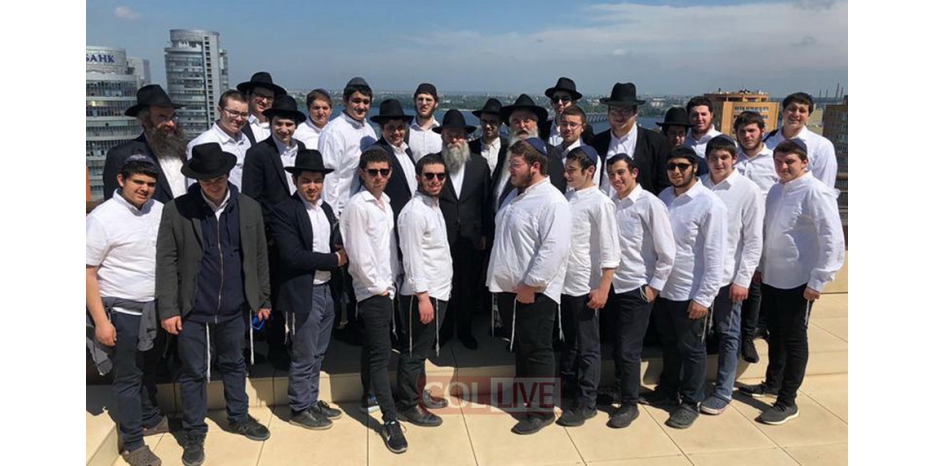 Состоялся визит делегации студентов Oholei Torah в Днепр