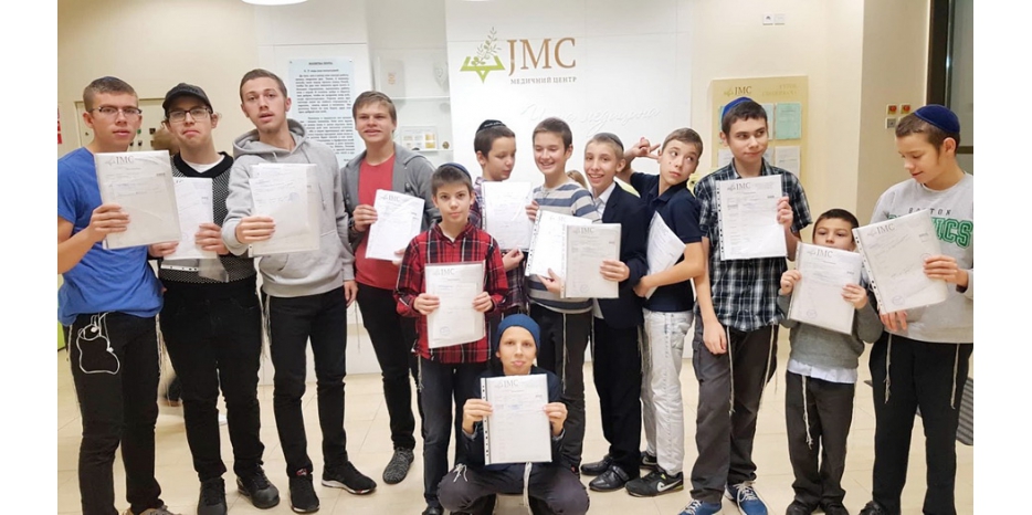 Дети из пансиона прошли диспансеризацию