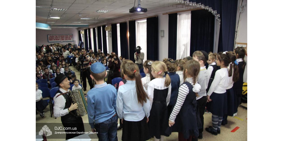 Первый фестиваль детского нигуна в еврейской школе