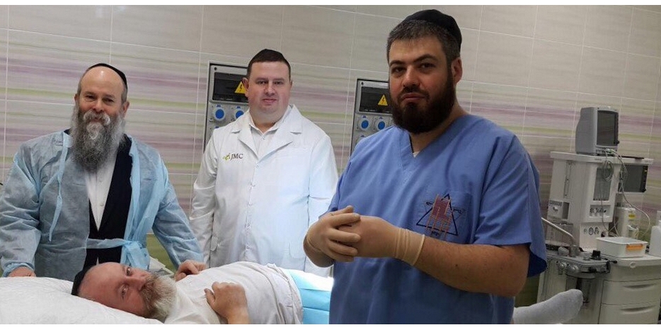 В Еврейском Медицинском Центре прошла первая церемония вступления в завет Авраама