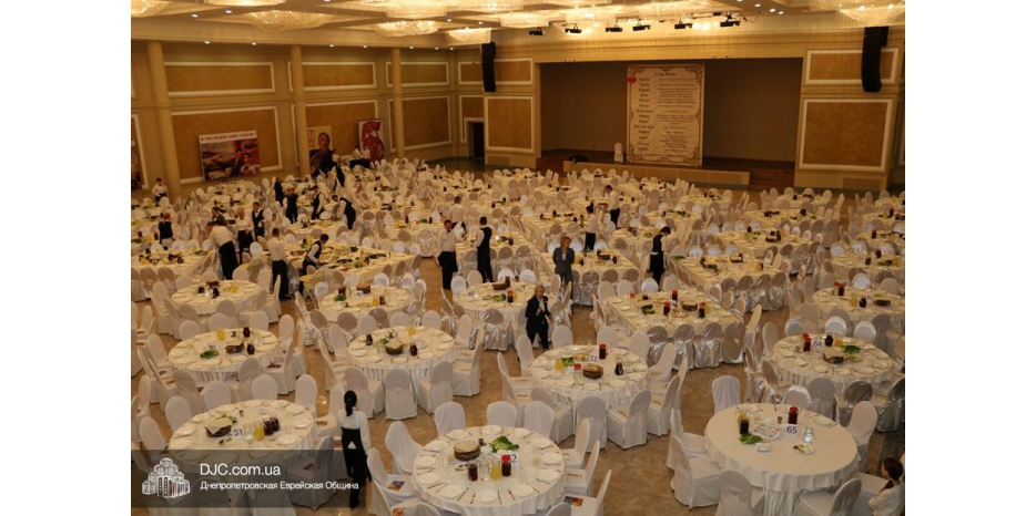 «Песах 5777»: Грандиозные седеры в Днепре