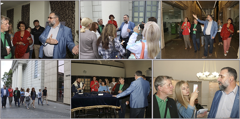 Участники пресс-тура региональных медиа посетили синагогу и центр «Менора»