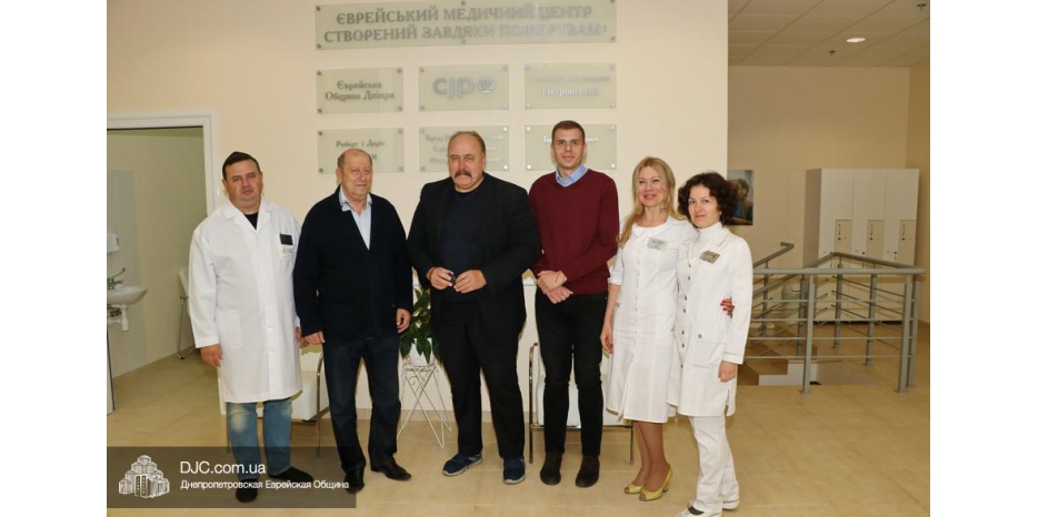 Сотрудничество еврейской общины и «Института Амосова» выходит на новый этап