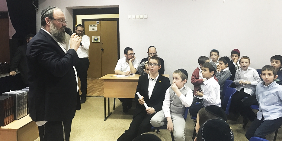 «Дидан Ноцах» в иешиве-ктана