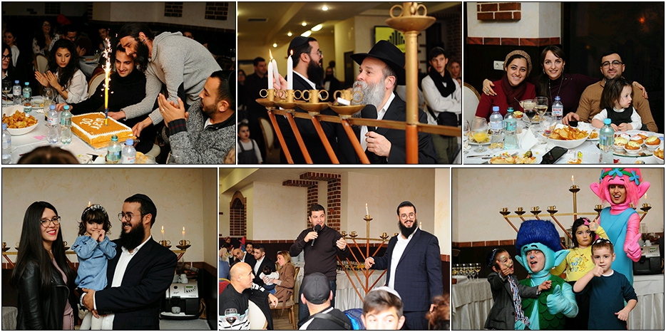 Продолжая ханукальный свет: праздник в «Бейт-Хабад Днепр для израильтян»