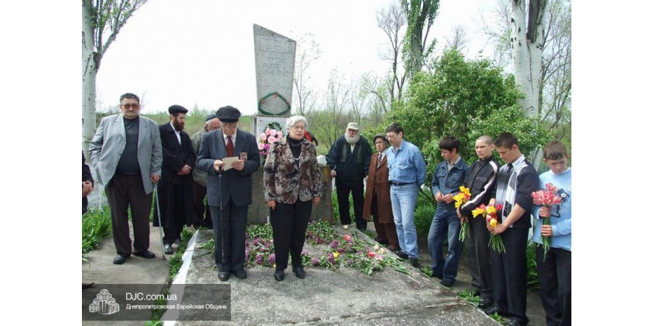 Траурный митинг в селе Красино