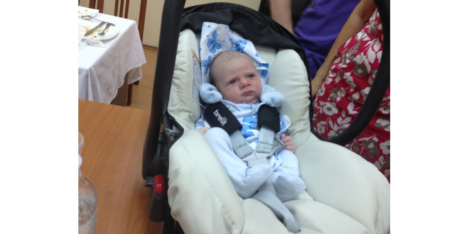 Выкуп первенца семьи Барановых