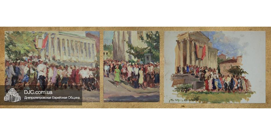 Триптих Моисея Козулина – украшение коллекции новой Днепропетровской галереи ArtSvit
