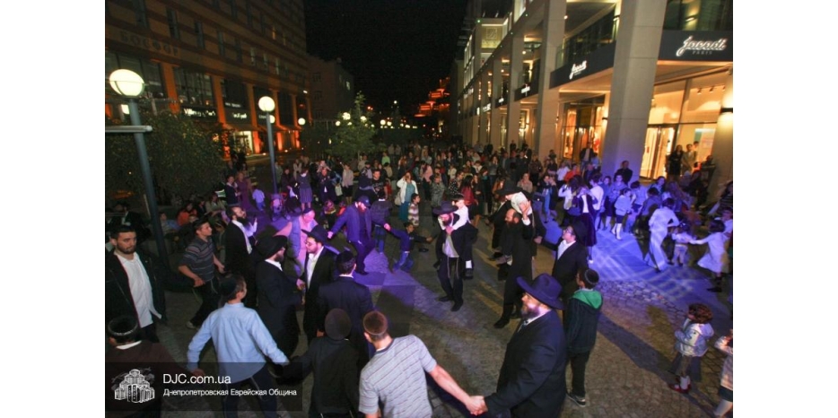 Грандиозный концерт на Екатеринославском – главное событие «Суккот 2012» в Днепропетровске