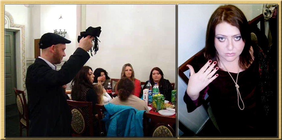 Помолвка Иланы-Эстер Шполянской и Михоэла-Мойше Ханелиса