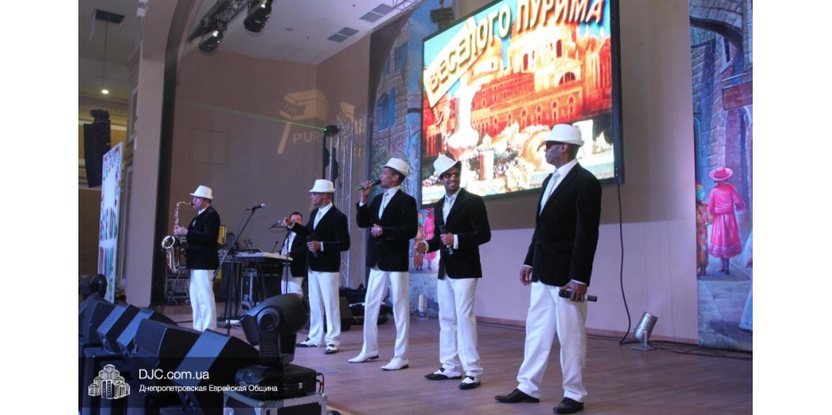 Главный пуримский праздник в «Menorah Grand Palace»