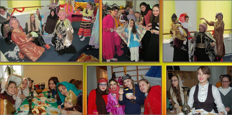 Пурим в махоне – персидский праздник