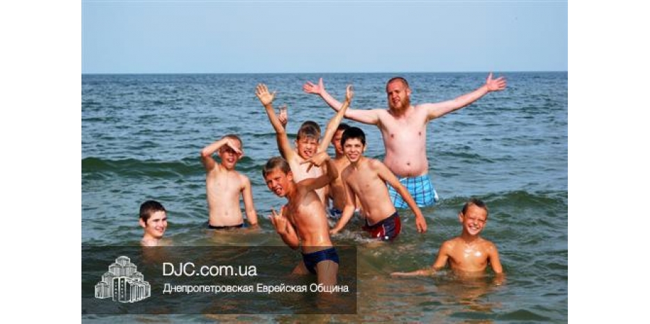 Смена мальчиков в полном разгаре в летнем лагере «Ган Исраэль 2012»