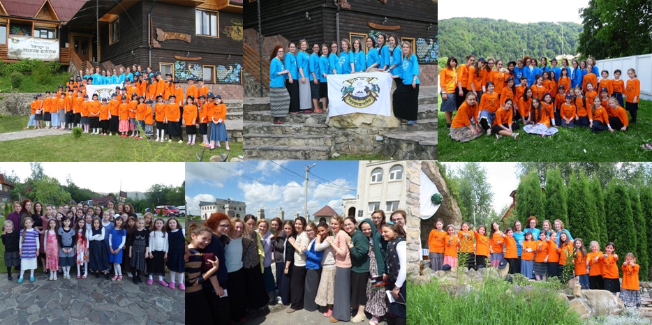 Впервые лагерь для девочек «Шлухим Штетл» прошел в летнем формате