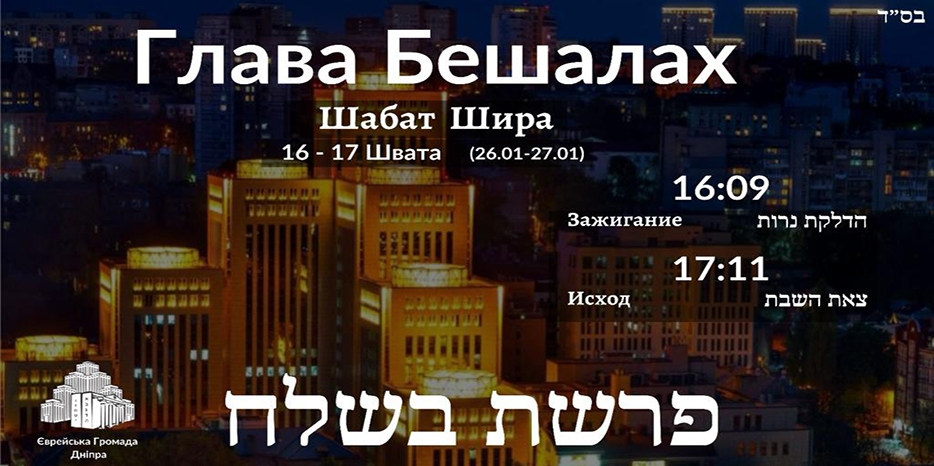 Время зажигания субботних свечей