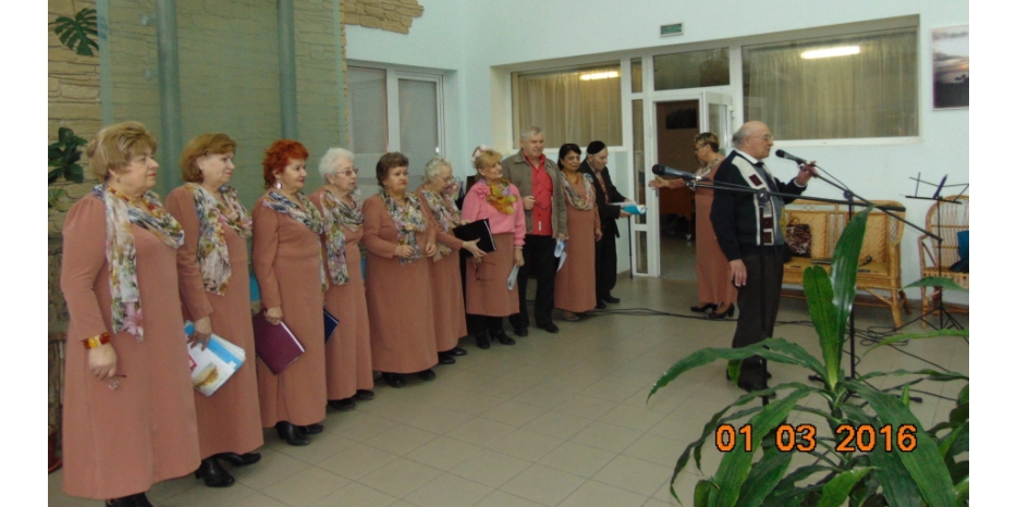 Предпуримский концерт в Доме для пожилых