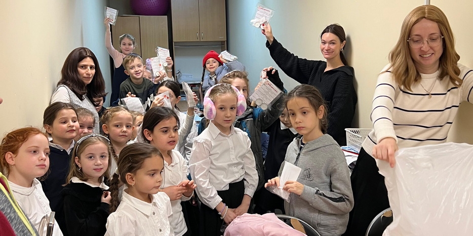 Свет и тепло Шабата от воспитанниц махона