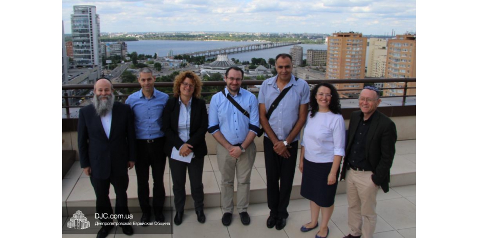 Делегация «Еврейского Агентства для Израиля» посетила общину Днепра