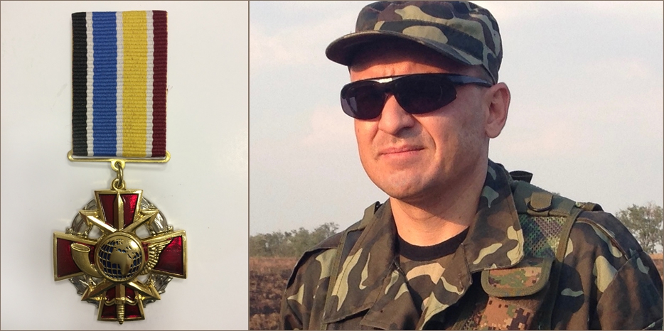 Поздравляем Павла Хазана с высокой воинской наградой