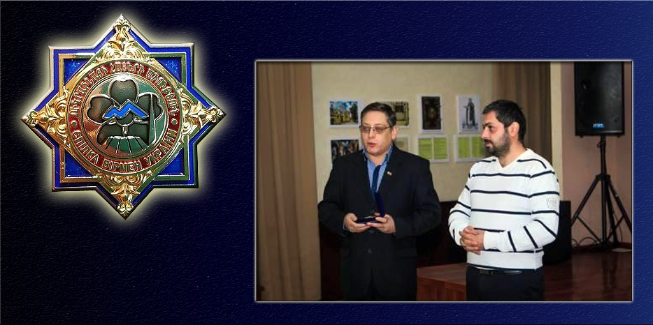 Директор «Ткумы» и Еврейского Музея Днепра Игорь Щупак награжден орденом «Святых мучеников – жертв Геноцида армян»