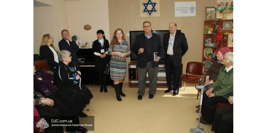 Президент одной из крупнейших американских еврейских структур Джеральд Сильверман посетил Днепр
