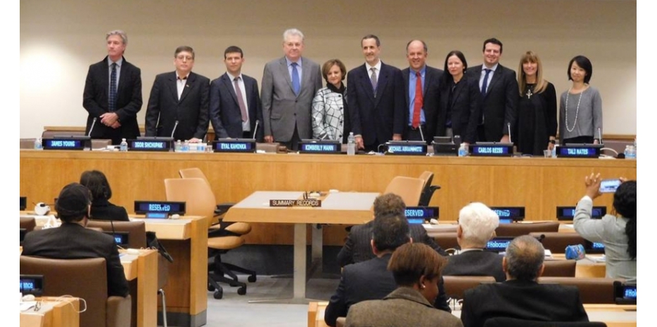 Доктор Игорь Щупак выступил в ООН по вопросу памяти о Холокосте в Украине