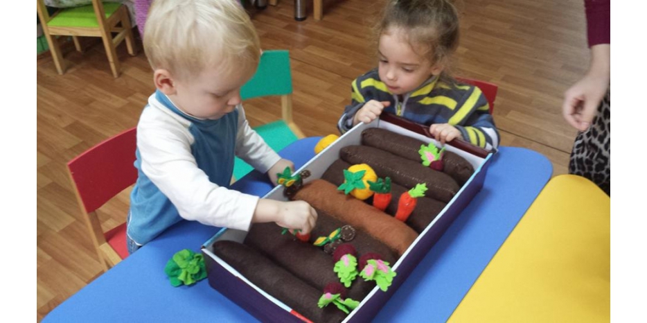 Что на грядочках растет и нас кормит круглый год! Сельскохозяйственное занятие в ясельках «Илана»