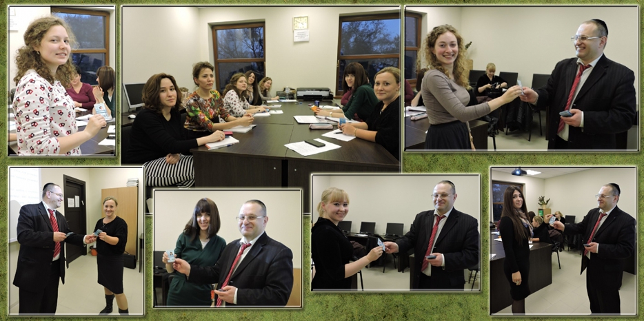 В «Бейт Хане» вручили студенческие билеты магистерской группе