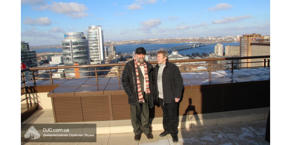 Игорь Губерман посетил «Менору»