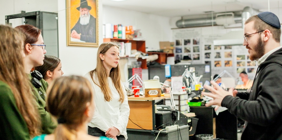 Тфилин и Кавана на встрече программы «TEENS»