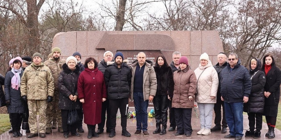 Траурный митинг в городе Самар