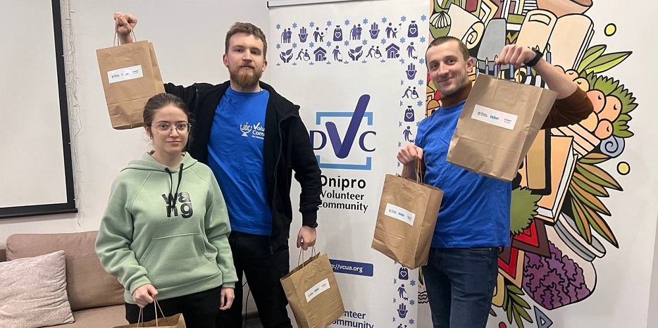 Dnipro Volunteer Community: в новый год – с новыми силами!