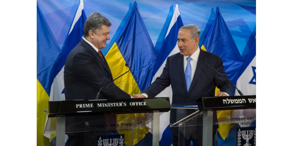 ВИДЕО. Биньямин Нетаньяху рассказывает Петру Порошенко о Любавическом Ребе и других великих украинских евреях