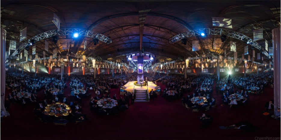 «Кинус Шлухим 5776». Фоторепортаж. Гала-банкет для посланников и гостей из всех стран мира