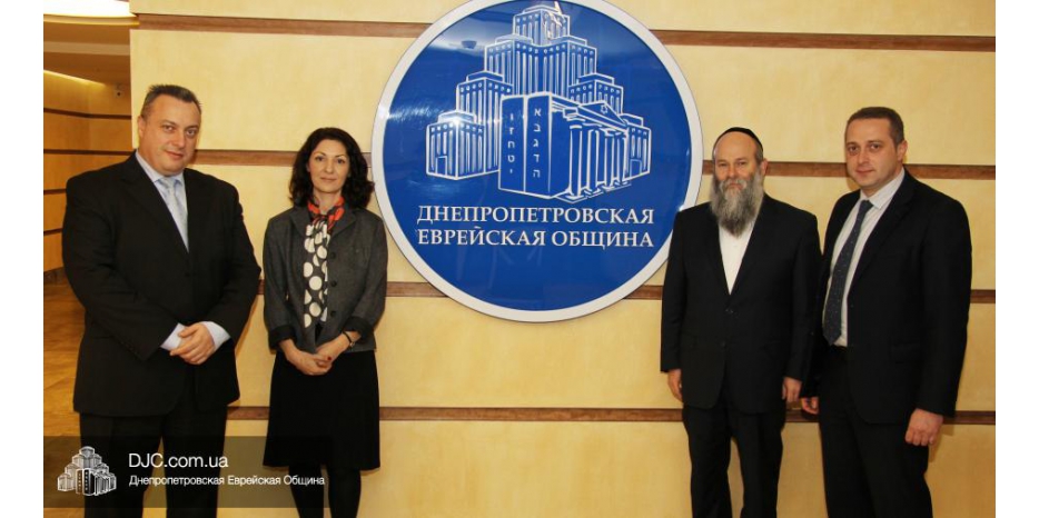 Заместитель главы «Натива» Юлия Дор посетила Днепропетровск