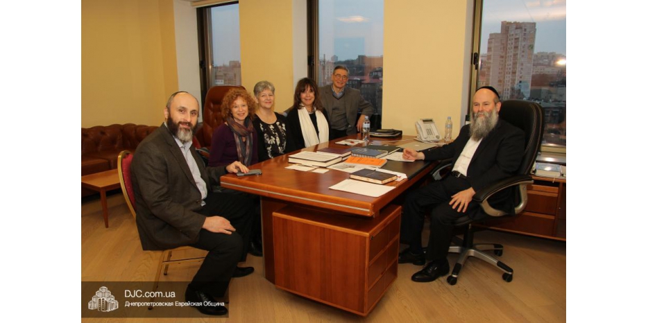 Визит руководителей «Кегила-проджект» в еврейскую общину Днепропетровска