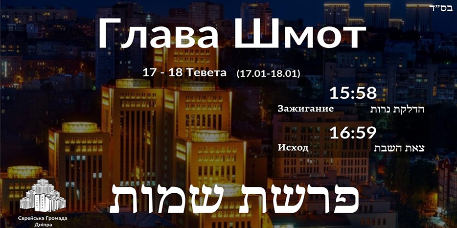 Время зажигания субботних свечей