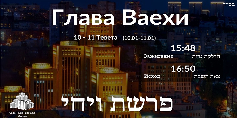 Время зажигания субботних свечей