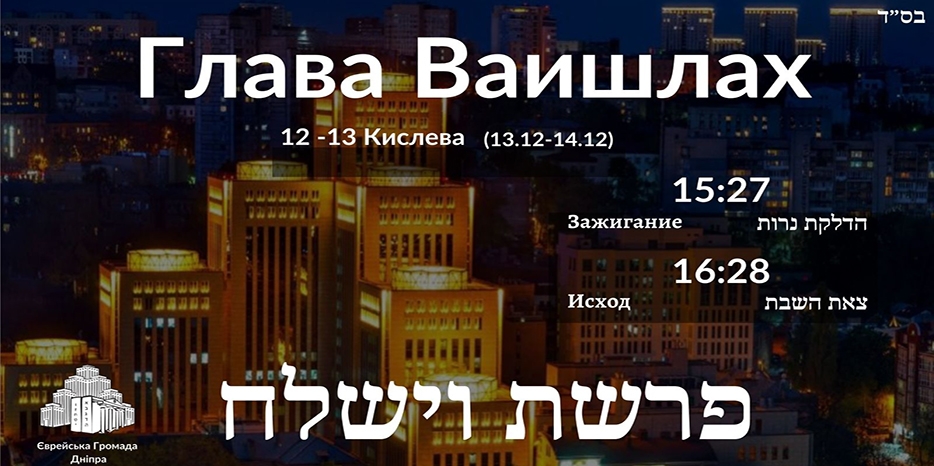 Время зажигания субботних свечей